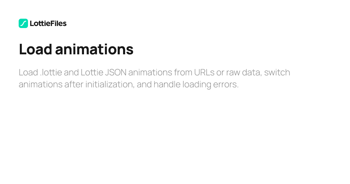 Oracle Loading Animation Animation Loading Guide - dotLottie Web Player